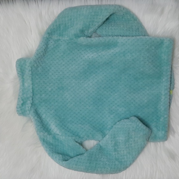 Turquoise Columbia Fleece Jacket - Girls size 7-8 - Picture 6 of 8